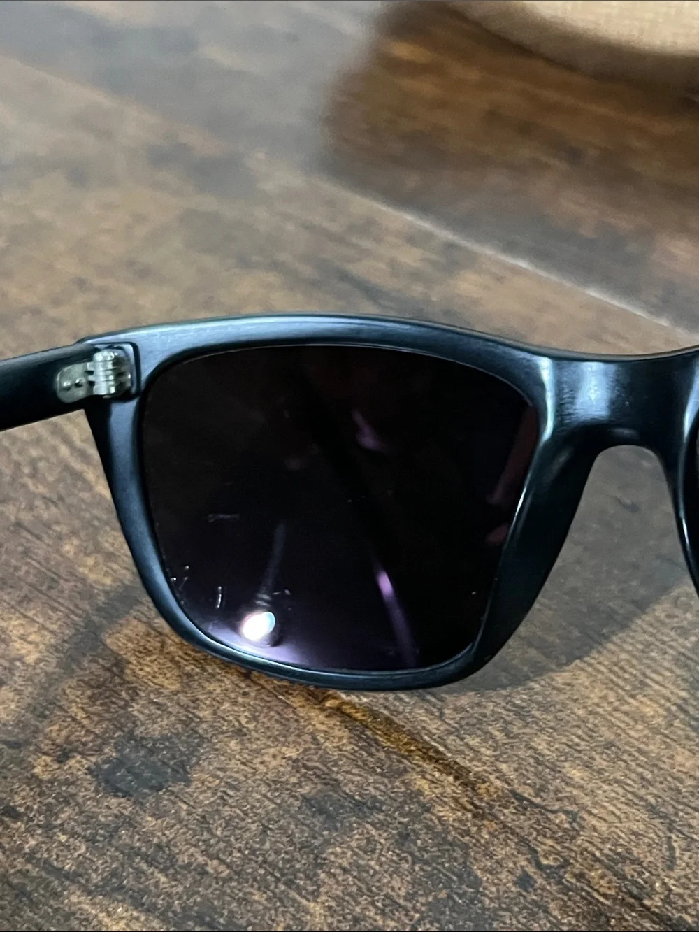 Maui Jim Black Sunglasses with Brown Lens and Tan Case